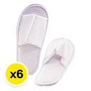 Thumbnail 2 of เอโร่ รองเท้าสลิปเปอร์ ขาว x 6