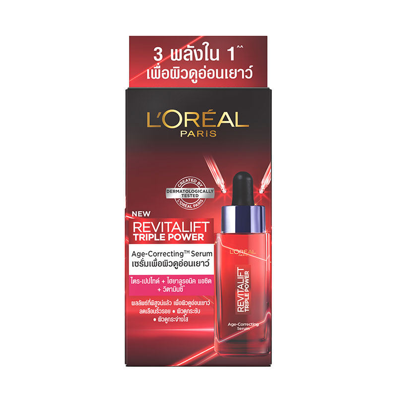 L'OREAL Revitalift Triple Power Age-Correcting Serum 6 ml x 6