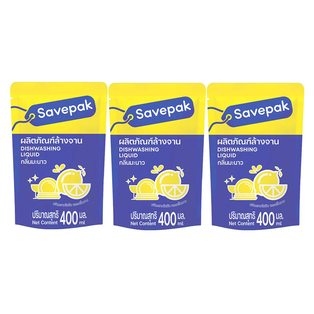 SAVEPAK Dishwashing 400 ml x 3