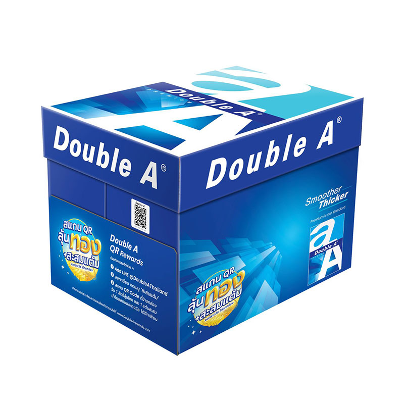 DOUBLE A Copy Paper A4 80 gsm 500 sheets x 5