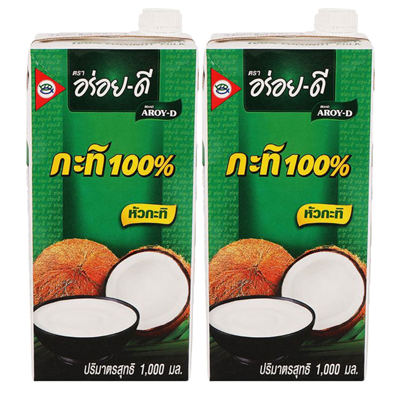 AROY-D Coconut Milk Prisma 1 l x 2