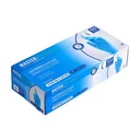 Thumbnail 4 of มาสเตอร์โปร ถุงมือไนไตรฟ้า ขนาด 9 นิ้ว ไซส์ L 100 ชิ้น