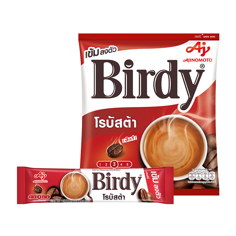 เบอร์ดี้ 3อิน1 กาแฟ โรบัสต้า 15 ก. x 27