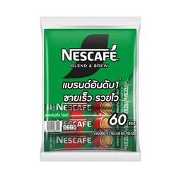 Thumbnail 3 of เนสกาแฟ เบลนด์ แอนด์ บรู เอสเปรสโซ 3อิน1 15.1 ก. 60 ซอง