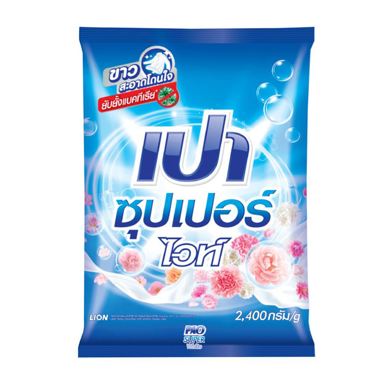 Pao Super White Detergent White 2.4 kg