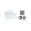 Thumbnail 5 of เอโร่ กล่องอาหาร พร้อมฝา พีพีใส 1 ล. x 25