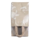 Thumbnail 4 of เอโร่ ถุงกระดาษหูเกลียว 15x8x21 ซม. สีน้ำตาล 50 ชิ้น