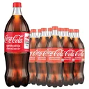 Thumbnail 1 of COKE Soft Drink Original Less Sugar 1.25 l + 250 ml x 12