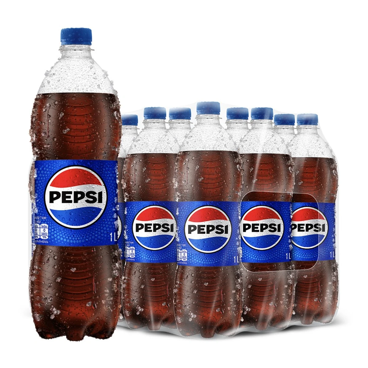 เป๊ปซี่ เครื่องดื่มน้ําอัดลม 1 ล. x 12