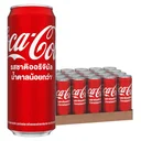 Thumbnail 1 of COKE Soft Drink Can Original Less Sugar 325 ml x 24
