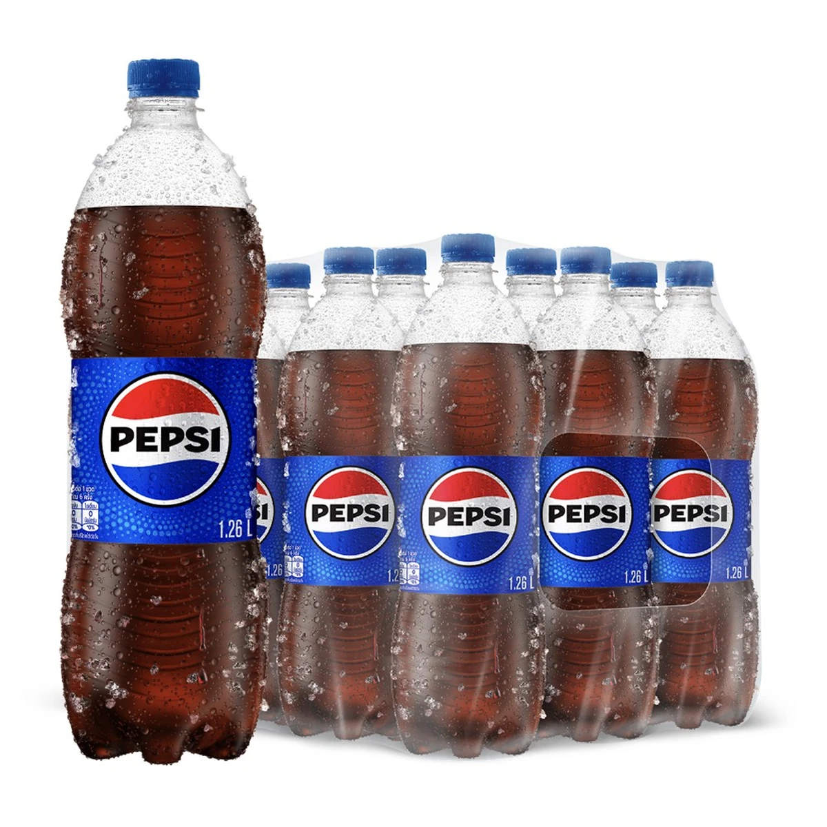 เป๊ปซี่ เครื่องดื่มน้ําอัดลม 1.26 ล. x 12