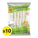 Thumbnail 2 of ซีพี ปอเปี๊ยะไส้ผักและวุ้นเส้นแช่แข็ง 1 กก. x 10