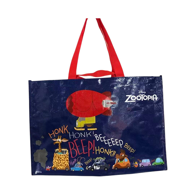 MOMENTO Zootopia PP Woven Bag 52x36x19 cm Blue