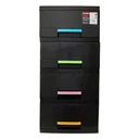 Thumbnail 1 of API 4-Tier Plastic Drawer Model 1200M4 Grey