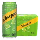Thumbnail 1 of SCHWEPPES Soft Drink Lime Soda 330 ml x 6
