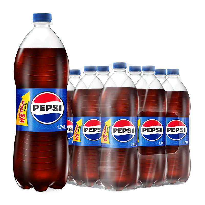 PEPSI Soft Drink 1.49 l + 250 ml x 12