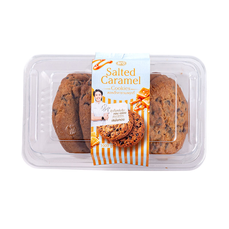 ARO Salted Caramel Soft Cookie 35 g x 4