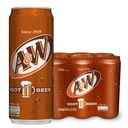 Thumbnail 1 of A&W Root Beer Can 325 ml x 6