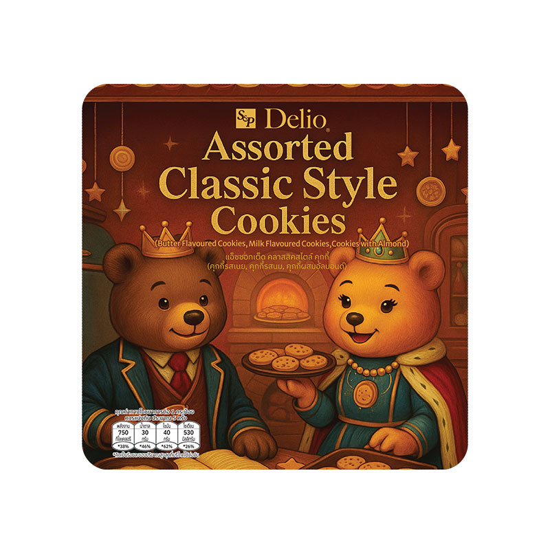 S&P ASSORTED CLASSIC COOKIES 140 G
