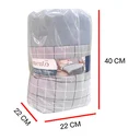 Thumbnail 4 of โมเมนโตผ้านวมบางตารางเทา60X80นิ้ว