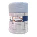 Thumbnail 2 of โมเมนโตผ้านวมบางตารางเทา60X80นิ้ว