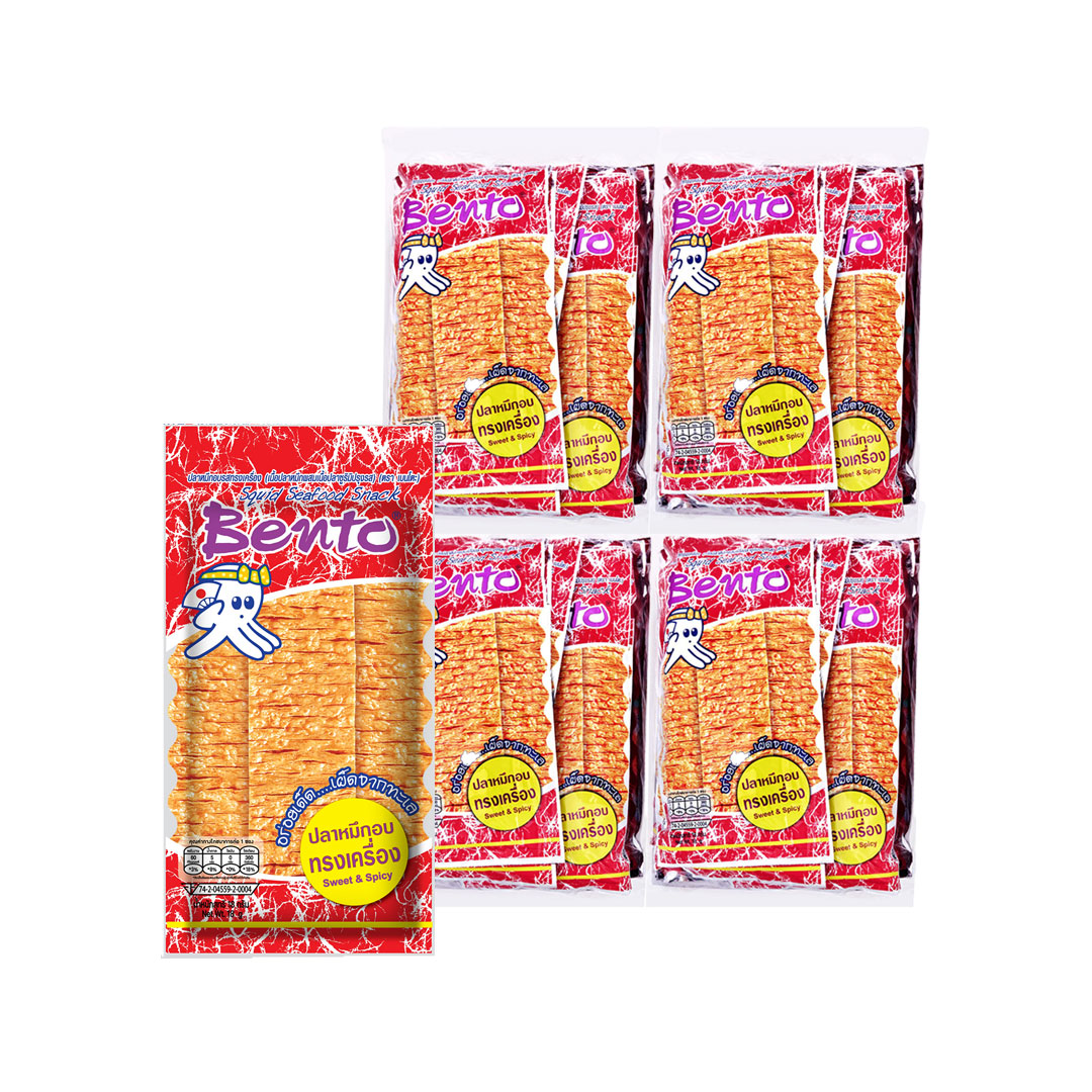 BENTO Squid Sweet & Spicy 18 g 6 pcs x 20