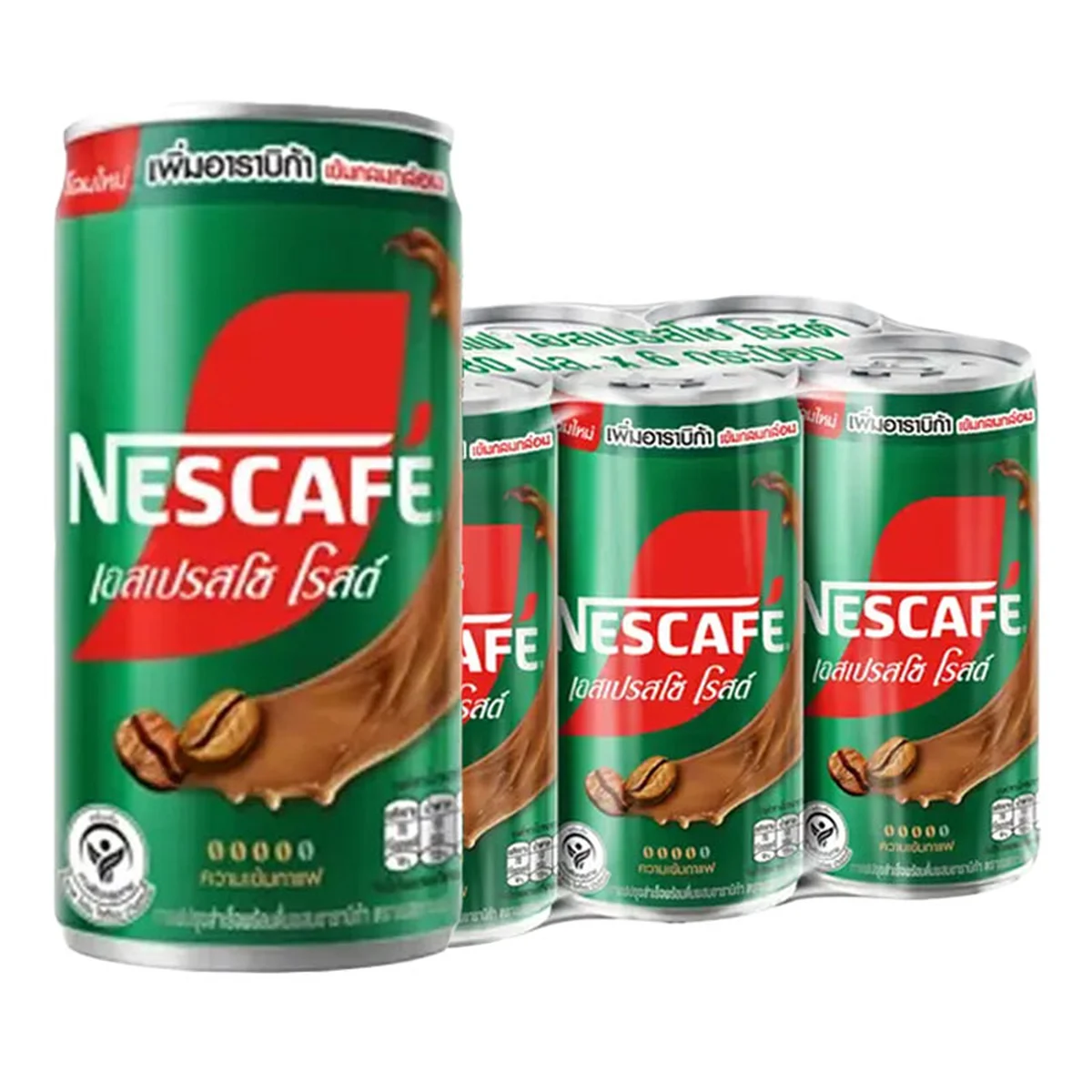 NESCAFE Espresso Coffee Can 180 ml x 6