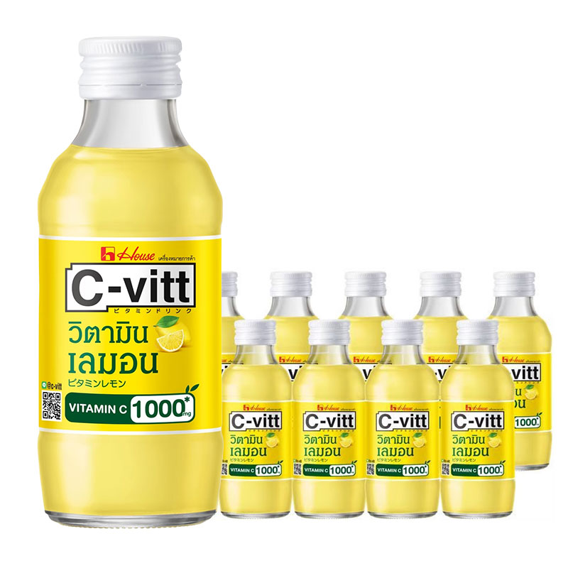 C-VITT Vitamin C Drink Lemon Flavor 140 ml x 10