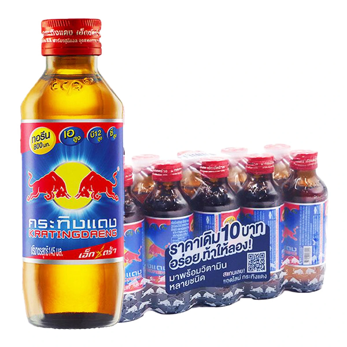 KRATINGDAENG Extra ABC Energy Drink 145 ml x 10