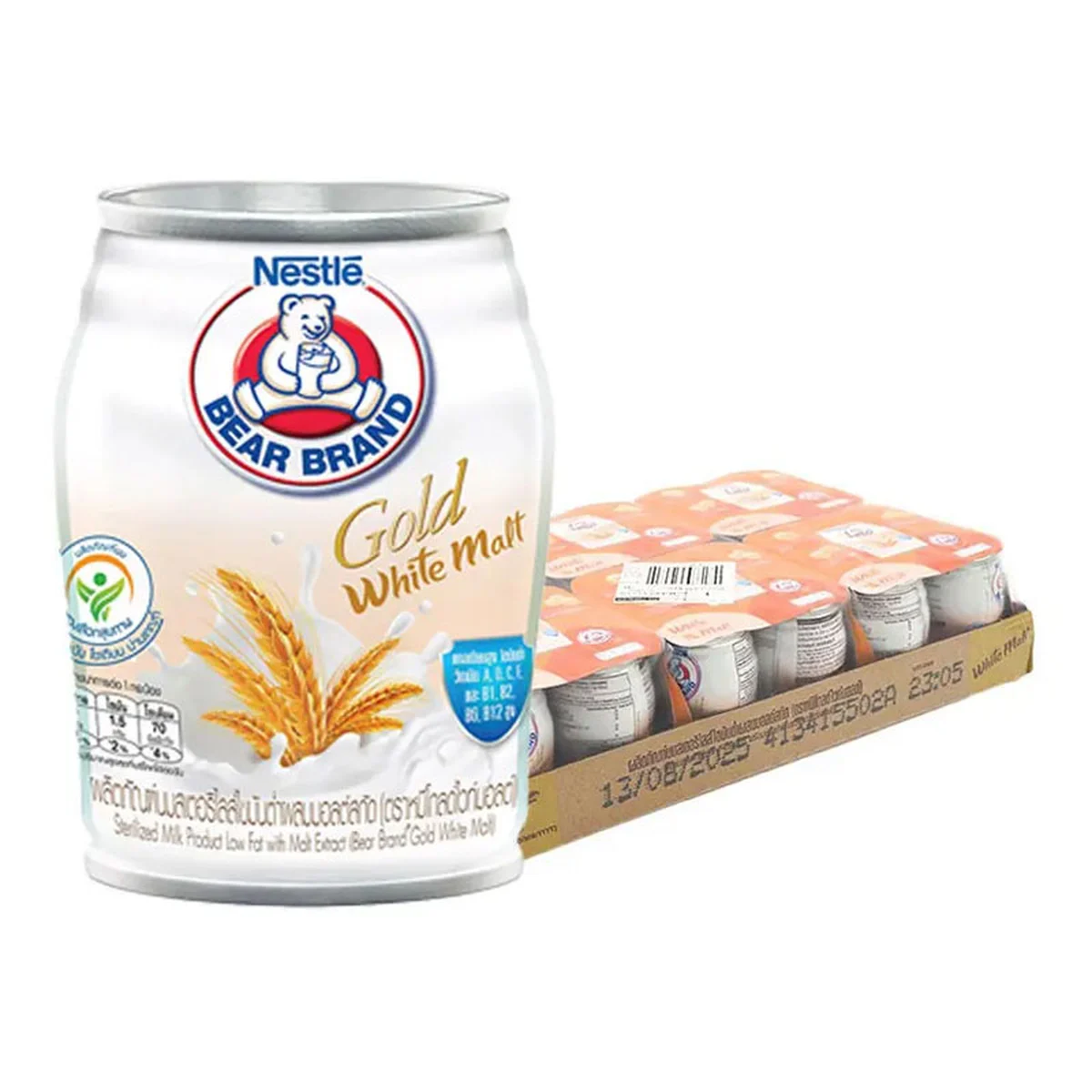 BEAR BRAND GOLD Milk White Malt 140 ml x 24