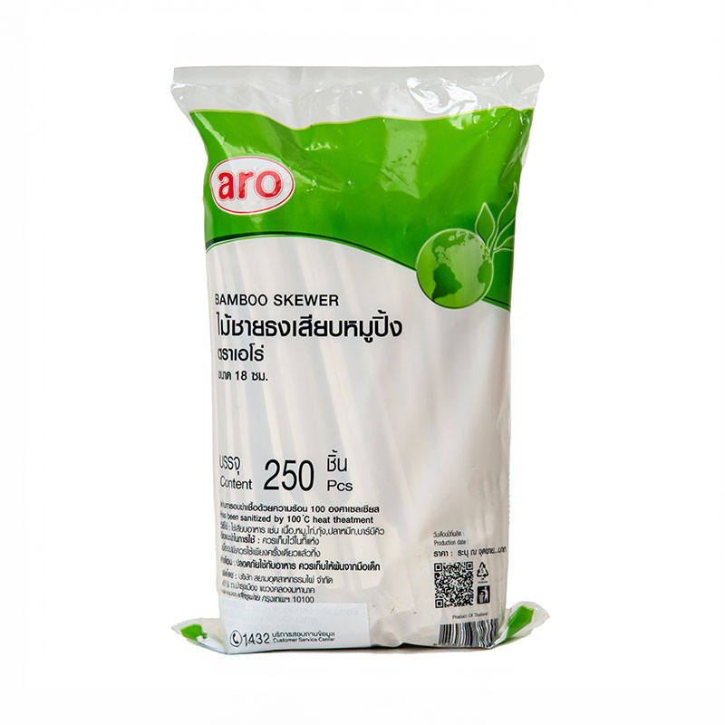 ARO Bamboo Screwer 18 cm 250 pcs