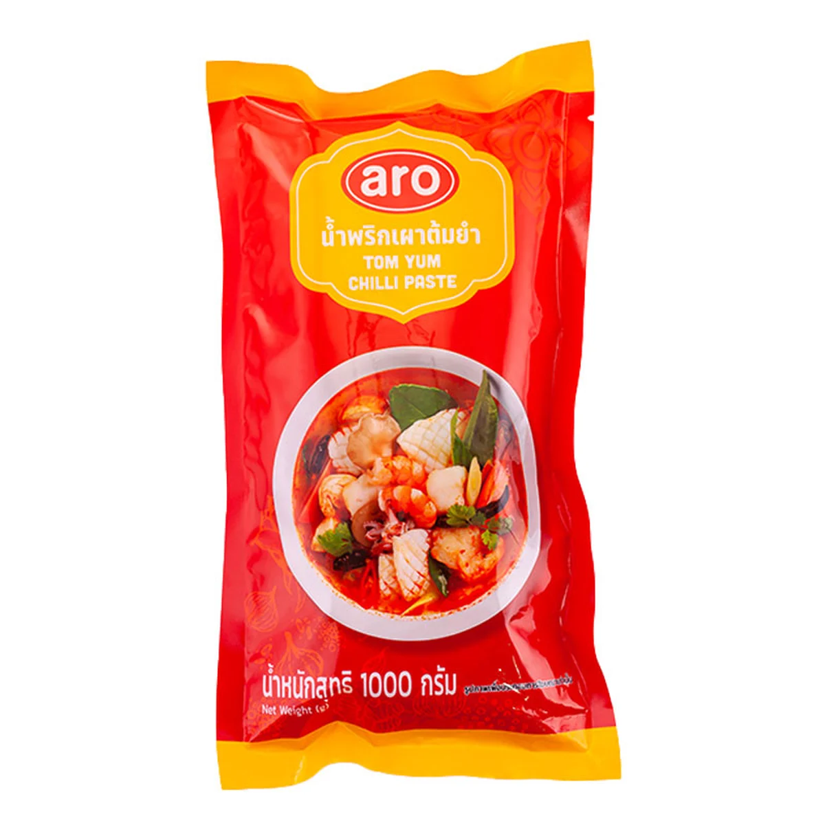 เอโร่ น้ําพริกเผาต้มยํา 1 กก.