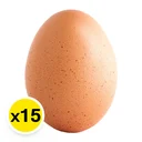 Thumbnail 2 of เอโร่ ไข่ไก่ เบอร์ 2 15 ฟอง