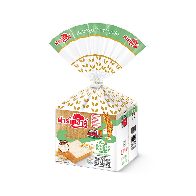 FARMHOUSE Whole Wheat Sandwich Bread 250 g