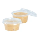Thumbnail 4 of ARO Sauce Cup 2 oz + Lid PET x 100
