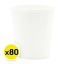 Thumbnail 2 of ARO Paper Cup White 4 oz x 80