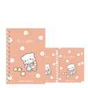 Thumbnail 1 of DOUBLE A Notepad  Wirebound A6 80 g 60 sheets x 4