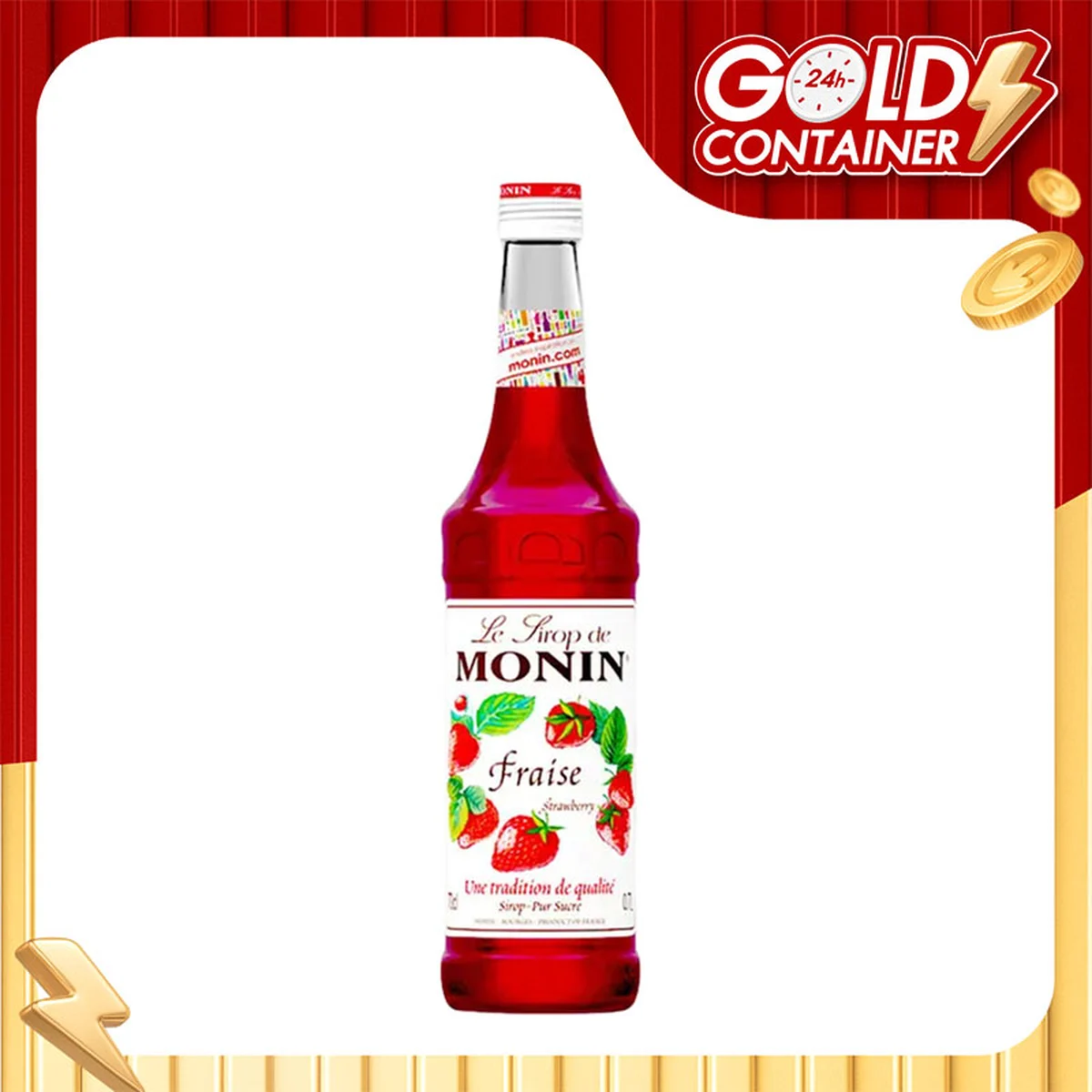 โมนิน ไซรัป กลิ่นสตรอเบอร์รี่ 700 มล.