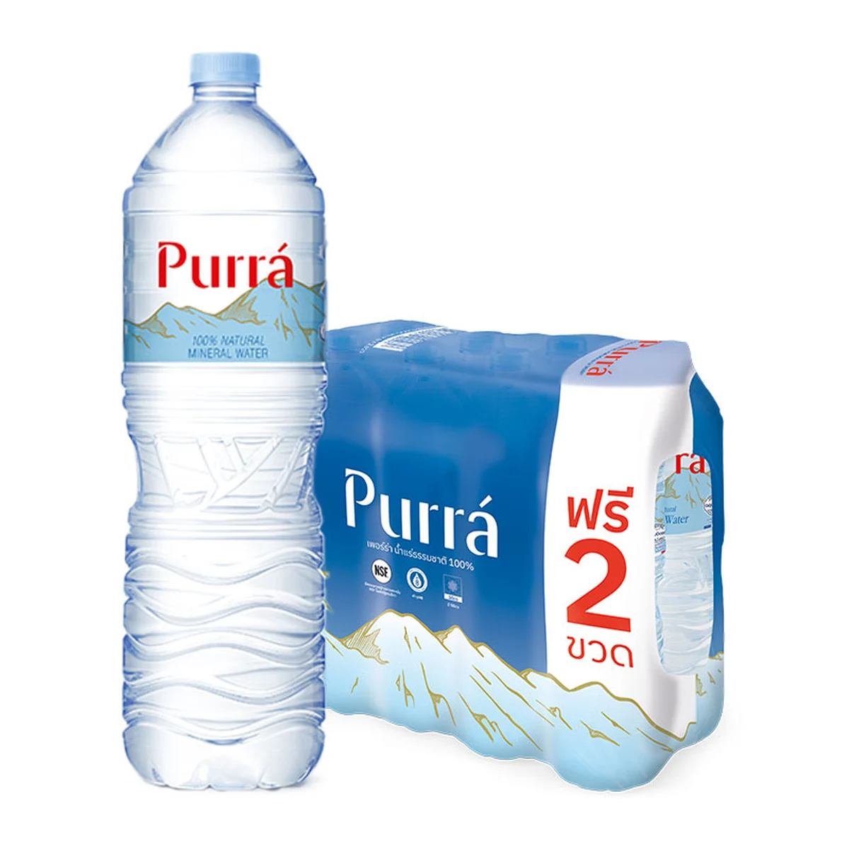 PURRA Mineral Water 1.5 l x 6