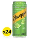 Thumbnail 2 of SCHWEPPES Soft Drink Lime Soda 330 ml x 24