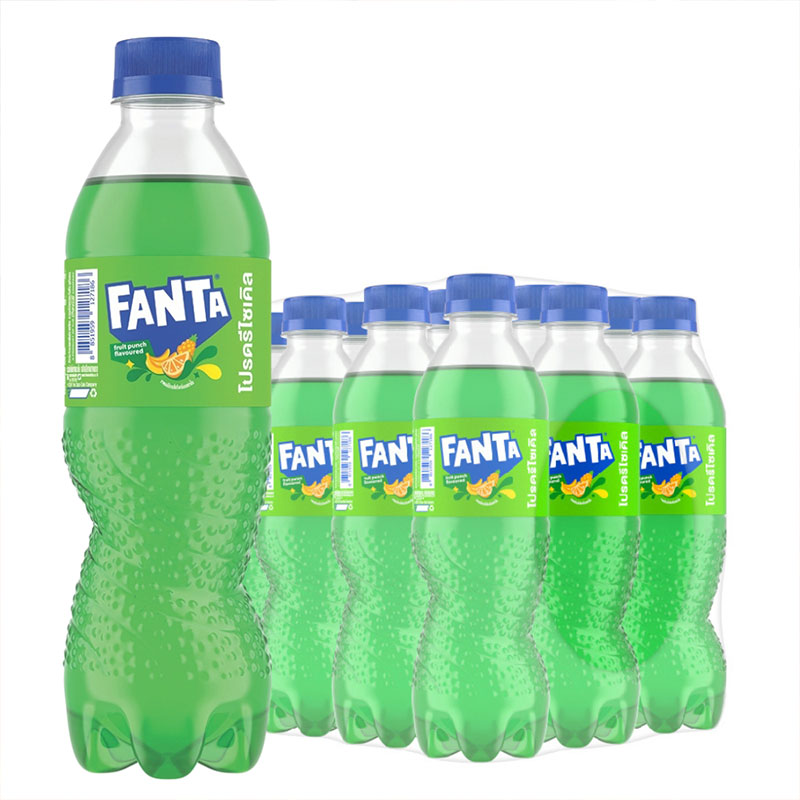 FANTA Soft Drink Fruit Punch 330 ml x 12