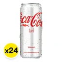 Thumbnail 2 of โค้ก ไลท์ เครื่องดื่มน้ำอัดลม แบบกระป๋อง ไม่มีแคลอรี 325 มล. x 24