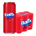 Thumbnail 1 of FANTA Soft Drink Strawberry Flavored 325 ml x 6
