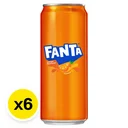 Thumbnail 2 of FANTA Soft Drink Orange 325 ml x 6