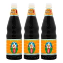 Thumbnail 1 of เด็กสมบูรณ์ ซีอิ๊วดำฉลากส้ม 1.35 ล. x 3