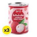 Thumbnail 2 of เอโร่ ลิ้นจี่ในน้ำเชื่อม 565 ก. x 3