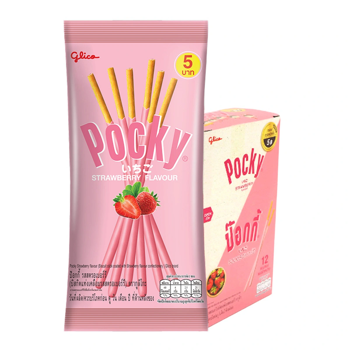 POCKY Strawberry 9 g x 12
