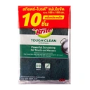 Thumbnail 1 of สก๊อตช์-ไบรต์ แผ่นใยขัด สีเขียว ขนาด 4x6 นิ้ว 10 แผ่น