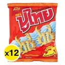 Thumbnail 2 of ปูไทย ขนมทอดกรอบ รสปลาหมึก 12 ก. x 12