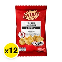 Thumbnail 2 of อองเทร่ แคบหมูทอดกรอบ รสดั้งเดิม 7 ก. x 12